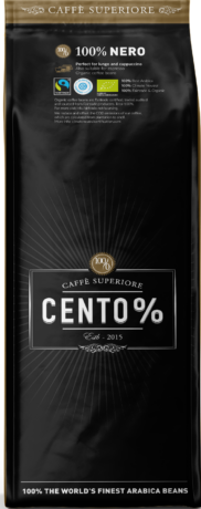 Cento Nero koffiebonen | Caffé Cento%
